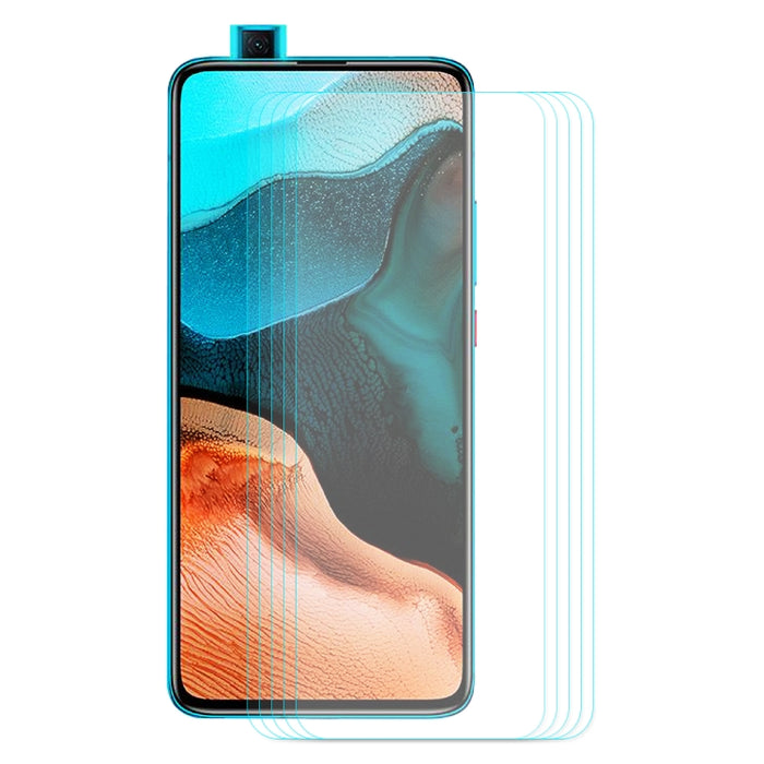 5 PCS ENKAY Hat-prince 0.26mm 9H 2.5D Película de vidrio templado de borde curvo, For Galaxy A51, For Galaxy A71, For Xiaomi Redmi K30/K30 Pro, For Xiaomi Redmi Note 9/Note 9 Pro, For Huawei Nova 6 SE/P40 Lite