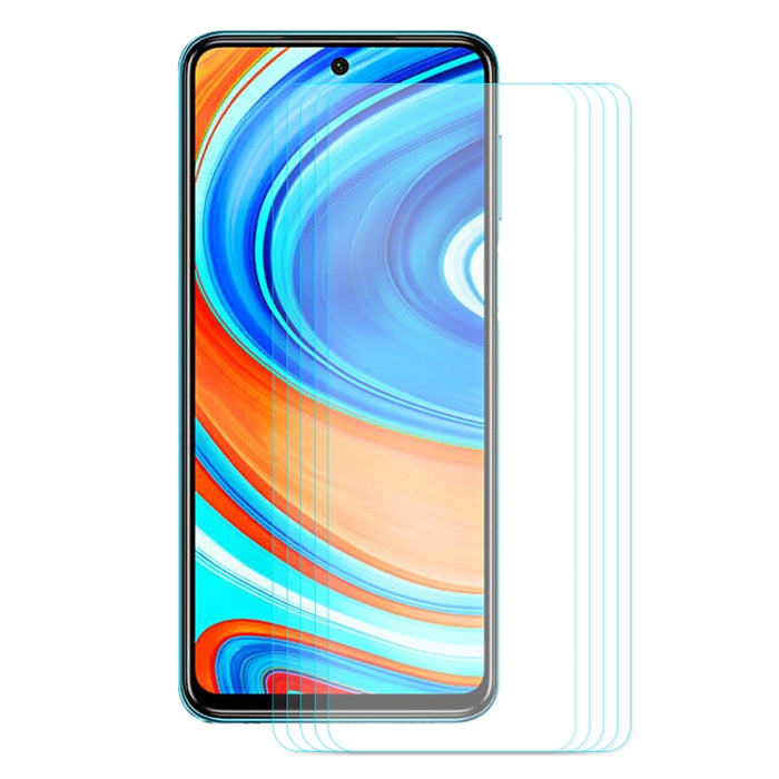 5 PCS ENKAY Hat-prince 0.26mm 9H 2.5D Película de vidrio templado de borde curvo, For Galaxy A51, For Galaxy A71, For Xiaomi Redmi K30/K30 Pro, For Xiaomi Redmi Note 9/Note 9 Pro, For Huawei Nova 6 SE/P40 Lite