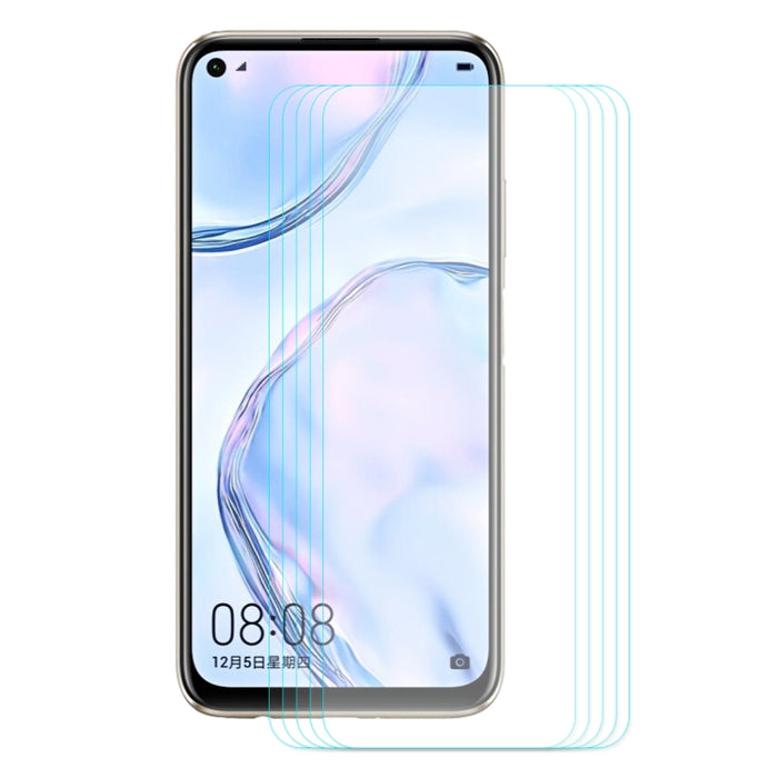 5 PCS ENKAY Hat-prince 0.26mm 9H 2.5D Película de vidrio templado de borde curvo, For Galaxy A51, For Galaxy A71, For Xiaomi Redmi K30/K30 Pro, For Xiaomi Redmi Note 9/Note 9 Pro, For Huawei Nova 6 SE/P40 Lite