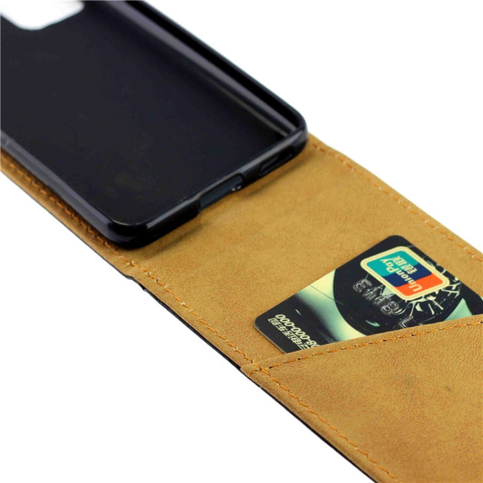 Estuche de cuero TPU con tapa vertical de estilo comercial con ranura para tarjeta, For Huawei P40 Pro, For Huawei P40, For Huawei P40lite/Nova6Se/Nova7i, For Galaxy A21, For Galaxy A11, For Galaxy M31, For Google Pixel4 XL, For Xiaomi Mi10/Mi10Pro    ...