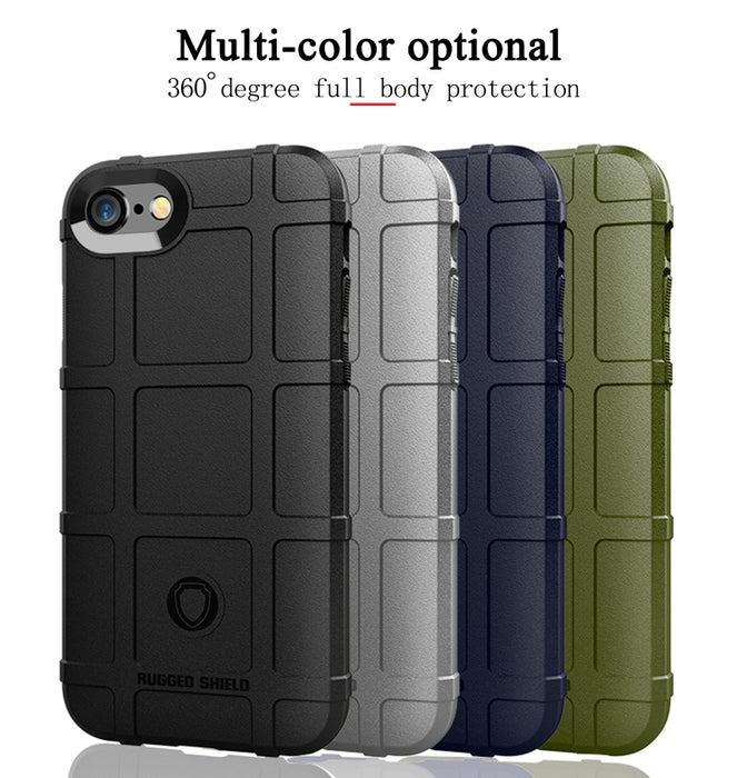 Para iPhone SE 2020 Cobertura completa Funda de TPU a prueba de golpes