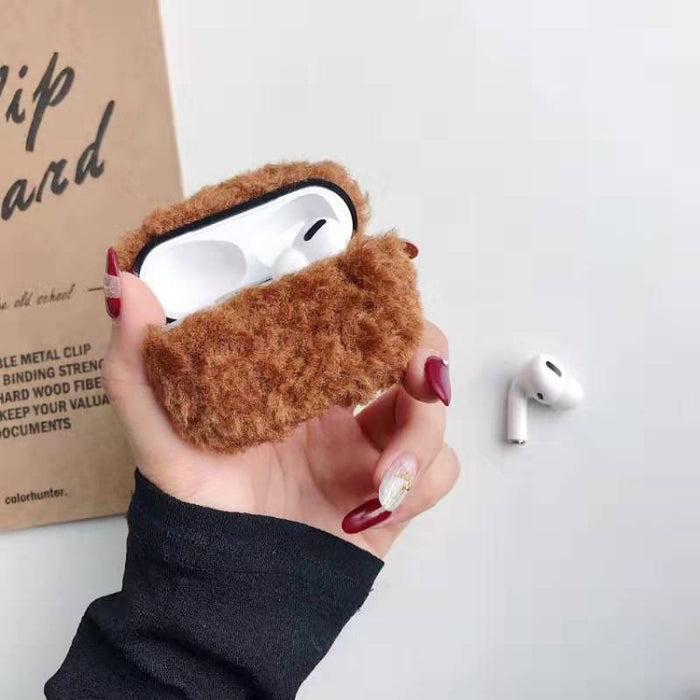 Para Apple AirPods Pro funda protectora de auriculares Bluetooth de felpa