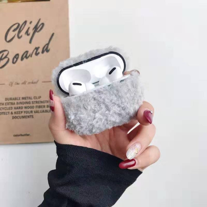Para Apple AirPods Pro funda protectora de auriculares Bluetooth de felpa