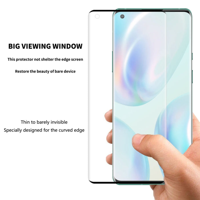 ENKAY Hat-Prince 0.26mm 9H 3D Película de vidrio templado curvado de pantalla completa a prueba de explosiones, For OnePlus 8, For OnePlus 8 Pro, For Huawei Nova 7 Pro, For Xiaomi Mi 10 / MI 10 Pro(1pc), For Huawei Honor 30 Pro