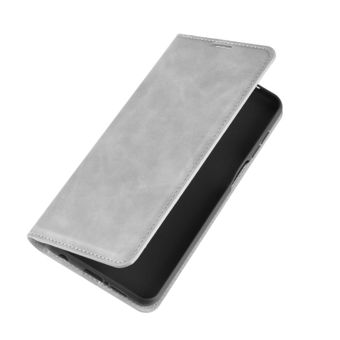 Para Xiaomi Redmi Note 9 Pro Estuche de cuero con succión magnética de negocios de piel retro con soporte, ranuras para tarjetas y billetera, For Redmi Note 9 Pro