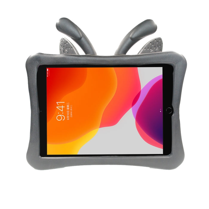 Cubierta protectora plana a prueba de caídas para niños de EVA con soporte de mariposa, For iPad 10.2 2021 / 2020 / 2019/10.5