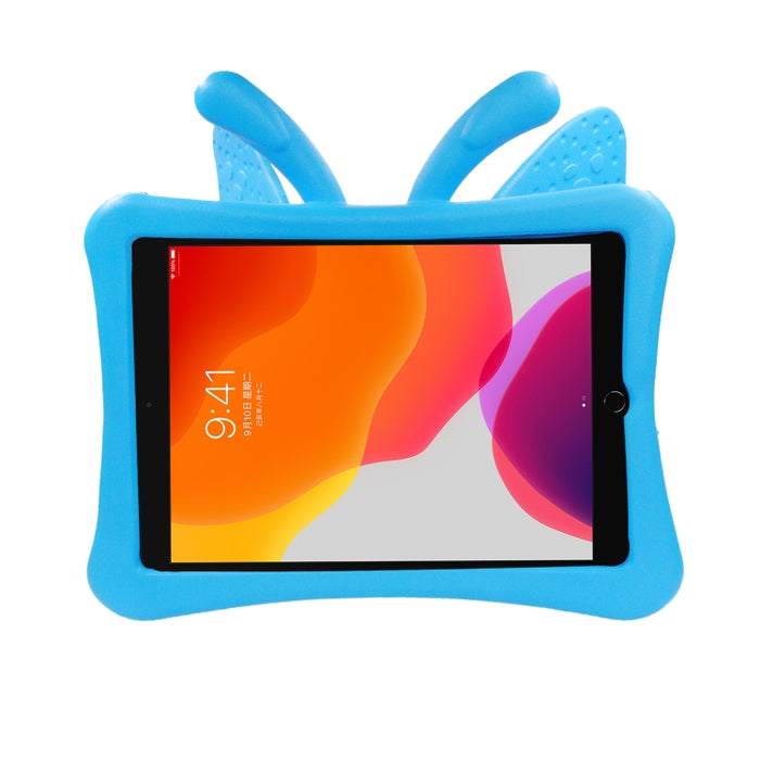 Cubierta protectora plana a prueba de caídas para niños de EVA con soporte de mariposa, For iPad 10.2 2021 / 2020 / 2019/10.5
