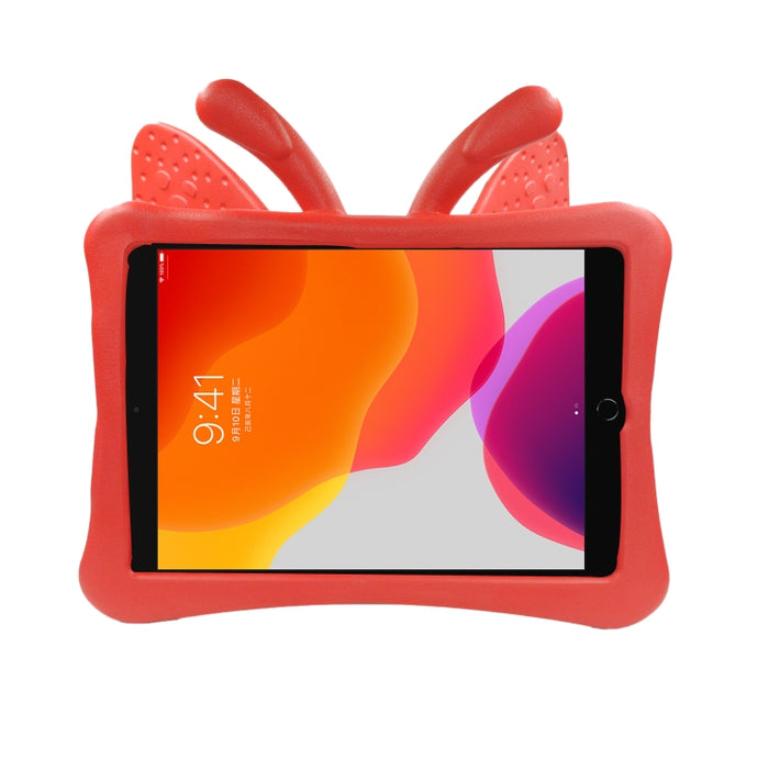 Cubierta protectora plana a prueba de caídas para niños de EVA con soporte de mariposa, For iPad 10.2 2021 / 2020 / 2019/10.5