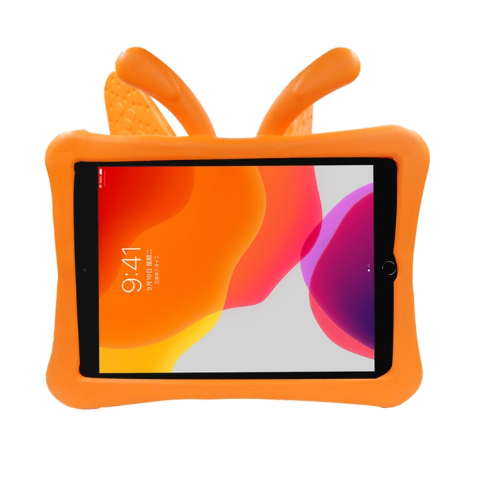 Cubierta protectora plana a prueba de caídas para niños de EVA con soporte de mariposa, For iPad 10.2 2021 / 2020 / 2019/10.5