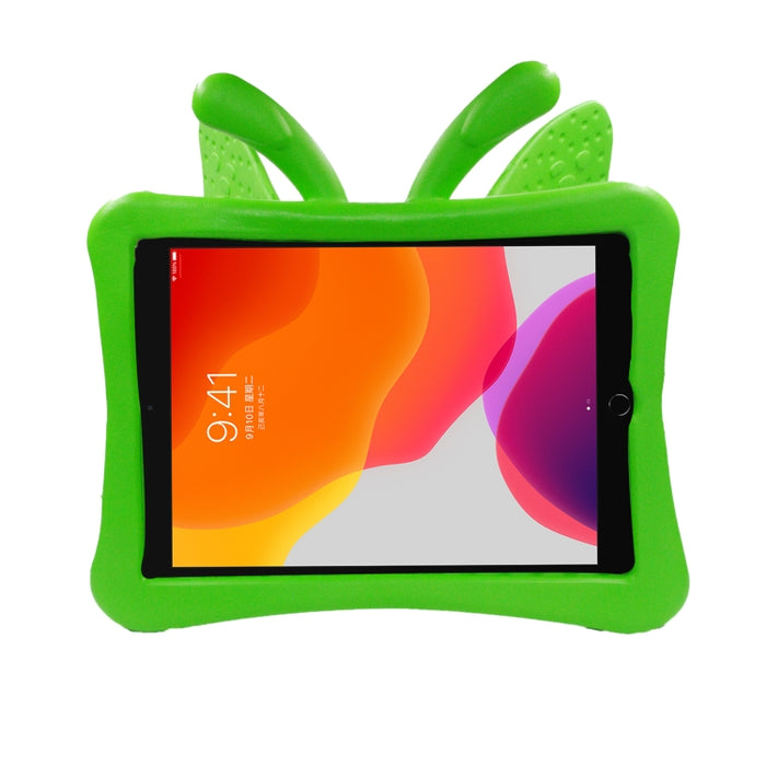 Cubierta protectora plana a prueba de caídas para niños de EVA con soporte de mariposa, For iPad 10.2 2021 / 2020 / 2019/10.5