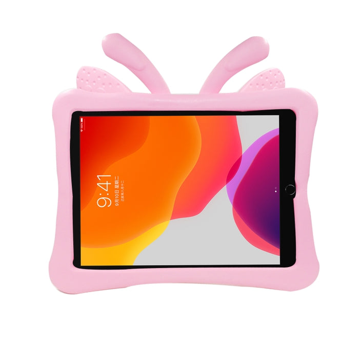 Cubierta protectora plana a prueba de caídas para niños de EVA con soporte de mariposa, For iPad 10.2 2021 / 2020 / 2019/10.5