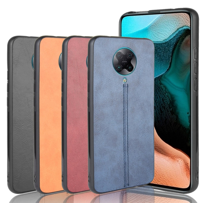 Para Xiaomi Poco F2 Pro/Xiaomi Redmi K30 Pro Patrón de vaca de costura a prueba de golpes Piel PC + PU + Funda de TPU, For Xiaomi Poco F2 Pro