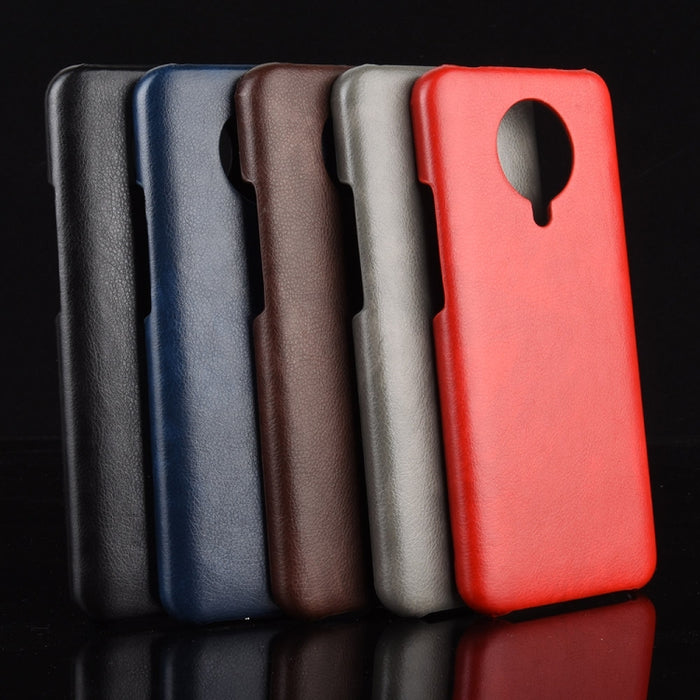 Para Xiaomi Poco F2 Pro a prueba de golpes Litchi Texture PC + Funda de PU, For Xiaomi Poco F2 Pro