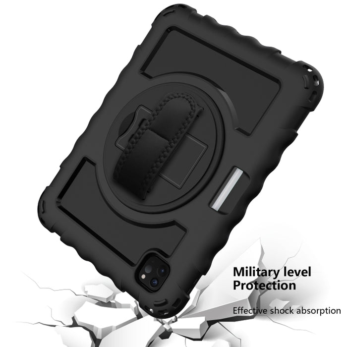 Para iPad Pro 11 (2020) PC + funda combinada de silicona a prueba de golpes con soporte y mango giratorios de 360 grados, For iPad Pro 11 (2020), For iPad Pro 11  (2020)