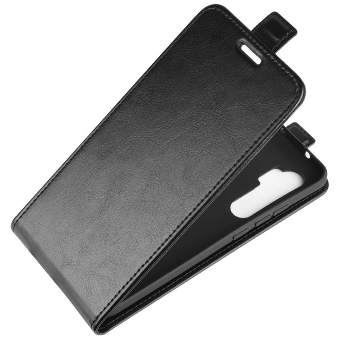 Para Xiaomi Mi Note 10 Lite 5g R64 Textura Funda protectora de cuero con tapa vertical única con ranuras para tarjetas y marco de fotos, For Xiaomi Mi Note 10 Lite