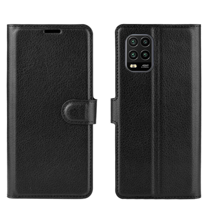 Para Xiaomi Mi Note 10 Lite Litchi Texture Funda protectora con tapa horizontal con soporte y ranuras para tarjetas y billetera, For Xiaomi Mi 10 Lite, For Xiaomi Mi  10 Lite