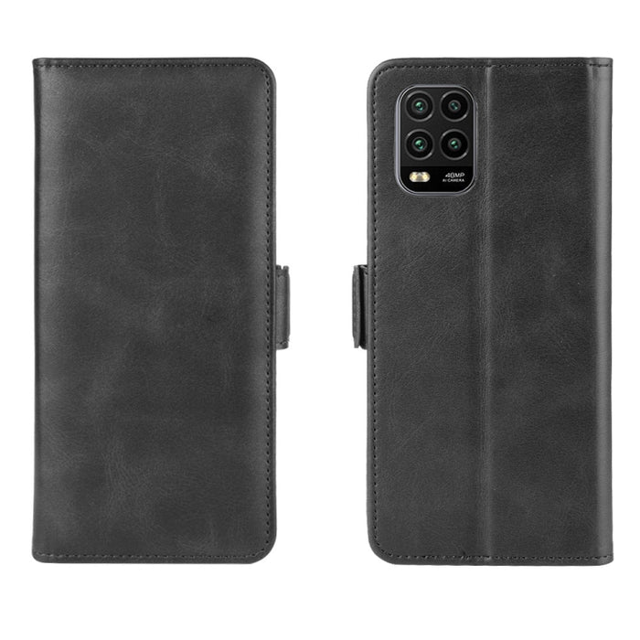 Para XiaoMi Mi 10 Lite 5G Estuche de cuero con tapa horizontal con hebilla magnética de doble cara con soporte y ranuras para tarjetas y billetera, For XiaoMi Mi 10 Lite 5G