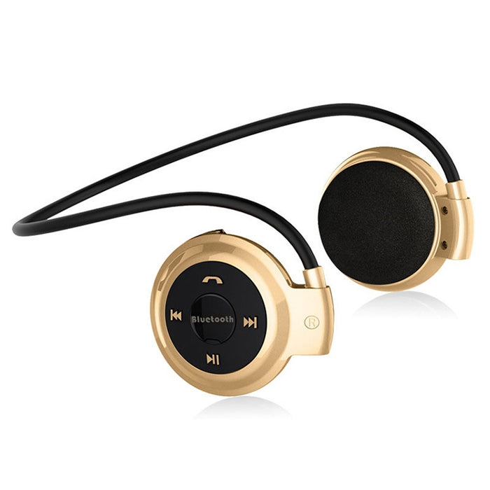 NVAHVA Reproductor de MP3 Auriculares Bluetooth, Auriculares deportivos inalámbricos Reproductor de MP3 con Radio FM, Auriculares estéreo Tarjeta TF MP3 máx. a 32 GB