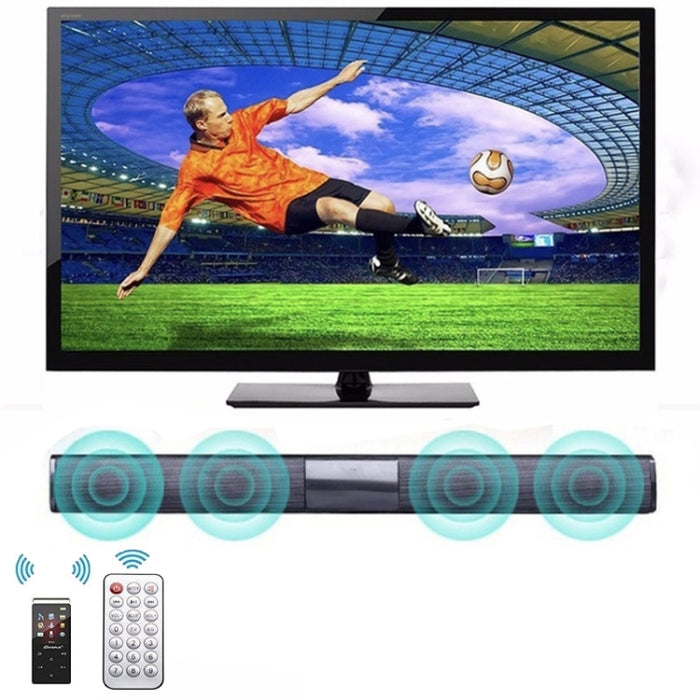 Barra de sonido para TV de 20W, Altavoz Bluetooth, Radio FM, sistema de cine en casa, Subwoofer Inalámbrico portátil, Boombox de música MP3 para Xiaomi