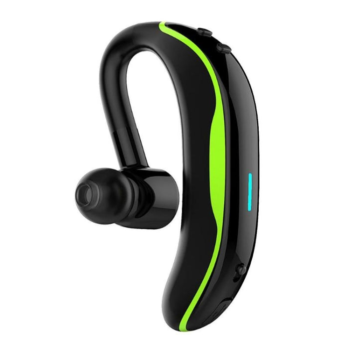 Auricular inalámbrico manos libres Bluetooth con gancho para la oreja para coche con micrófono
