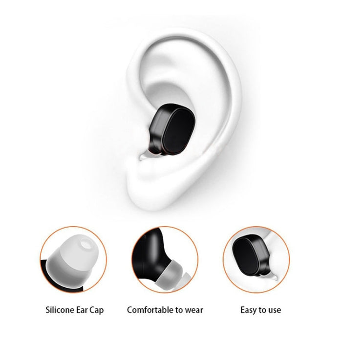 LESIRI X12 auriculares Bluetooth Mini auriculares inalámbricos portátiles USB de carga magnética auriculares deportivos para iPhone
