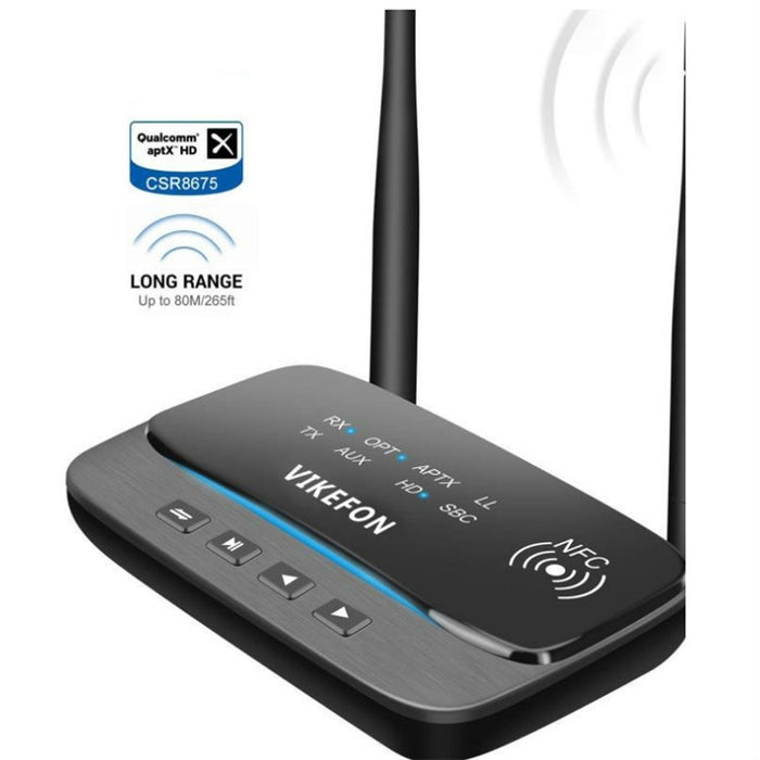 VIKEFON BT-21 Adaptador Bluetooth 5.0 Receptor Transmisor de Audio Bluetooth