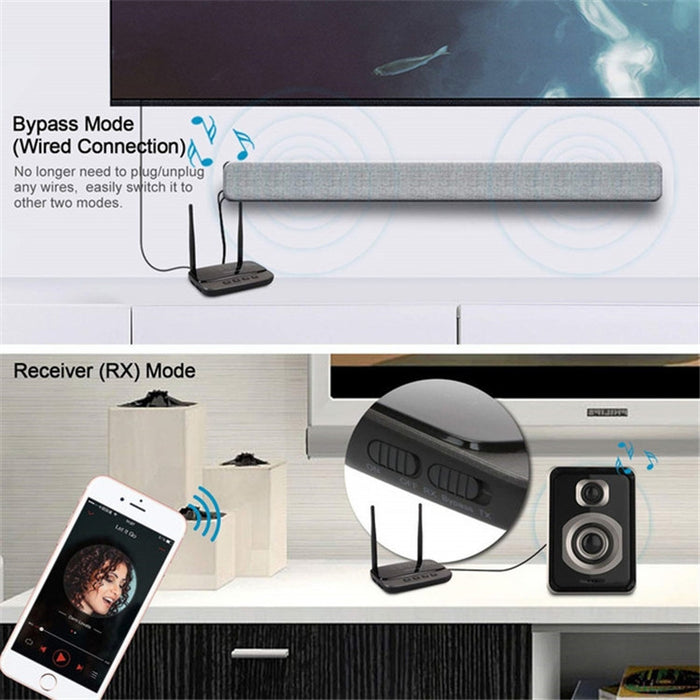 VIKEFON BT-21 Adaptador Bluetooth 5.0 Receptor Transmisor de Audio Bluetooth