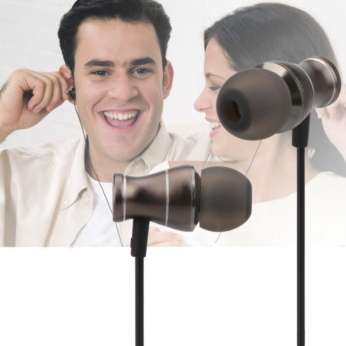 Auriculares deportivos con conector Jack de 3,5mm, estéreo a prueba de sudor, potentes imanes de música, auriculares con micrófono para iPhone Samsung