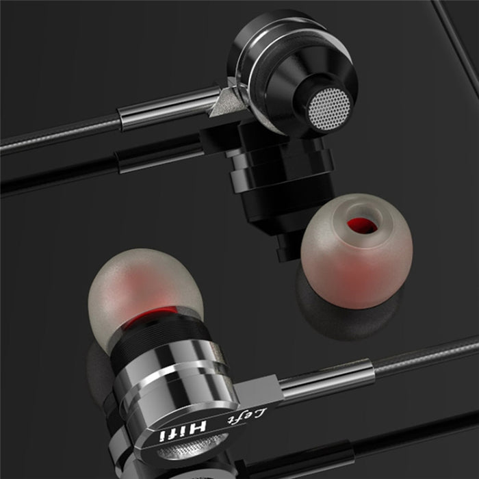 Auriculares auriculares D05 auriculares estéreo de Metal con micrófono auriculares con cancelación de ruido auriculares para teléfono Xiaomi música