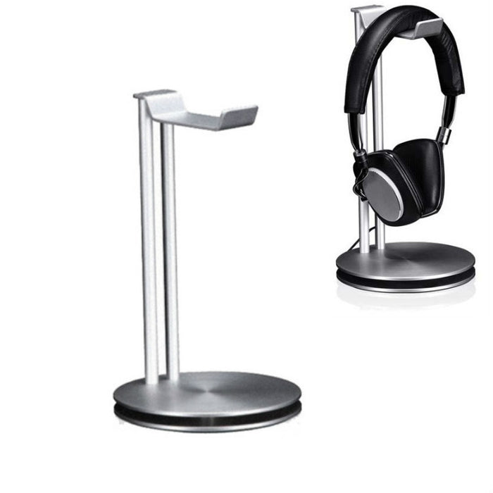 Soporte para auriculares Estante de almacenamiento de auriculares de doble capa de metal