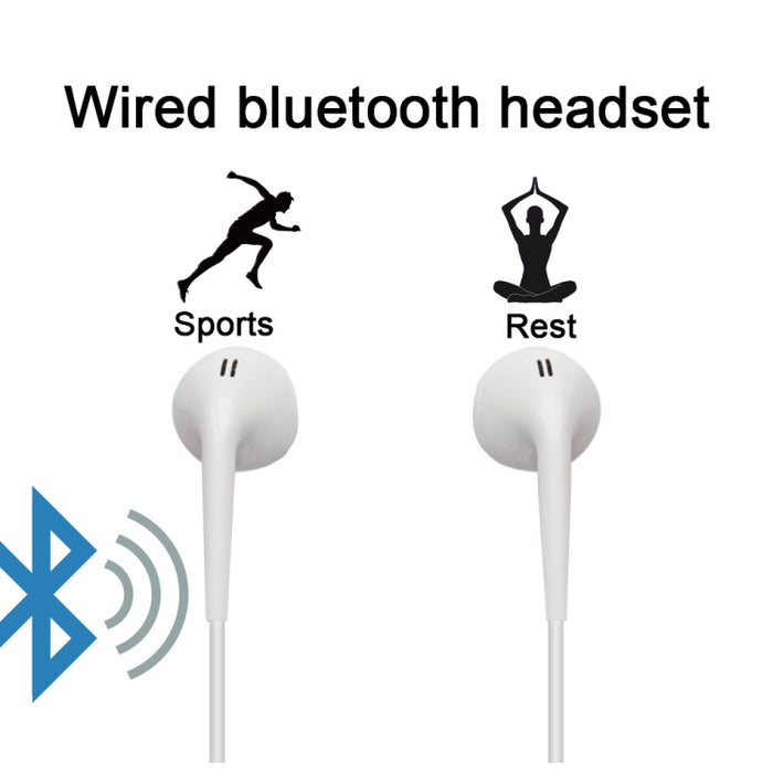 Auricular Bluetooth inalámbrico deportivo S6 para iPhone / Xiaomi / Huawei, con micrófono