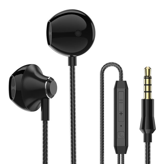 PTM D31 auriculares estéreo con graves con micrófono manos libres auriculares deportivos para juegos para teléfonos móviles Samsung Xiaomi
