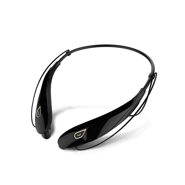 Auriculares estéreo inalámbricos Bluetooth deportivos manos libres con batería de gran capacidad con micrófono