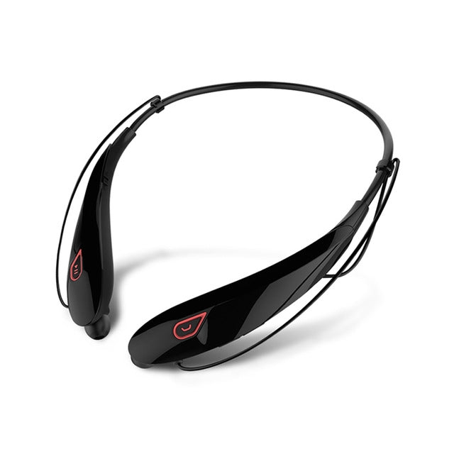 Auriculares estéreo inalámbricos Bluetooth deportivos manos libres con batería de gran capacidad con micrófono