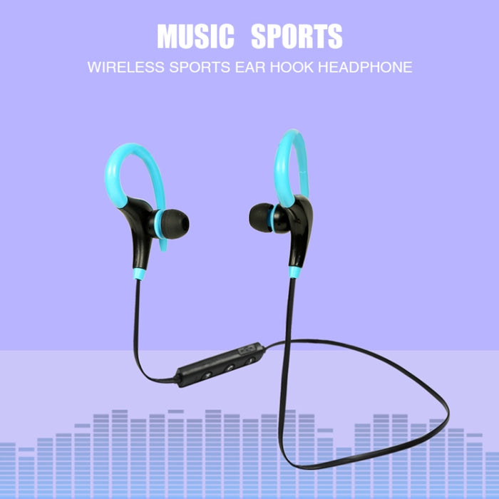 AiWei BT-01 Auricular inalámbrico Bluetooth con gancho para micrófono Auricular deportivo