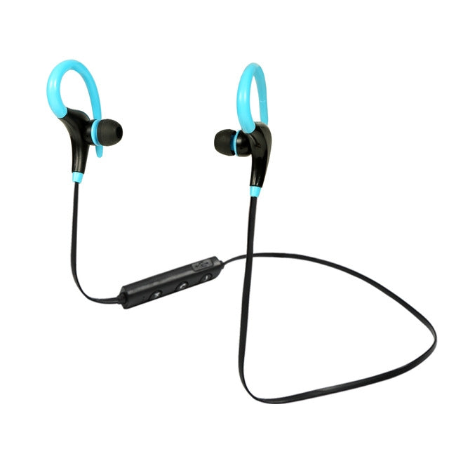 AiWei BT-01 Auricular inalámbrico Bluetooth con gancho para micrófono Auricular deportivo