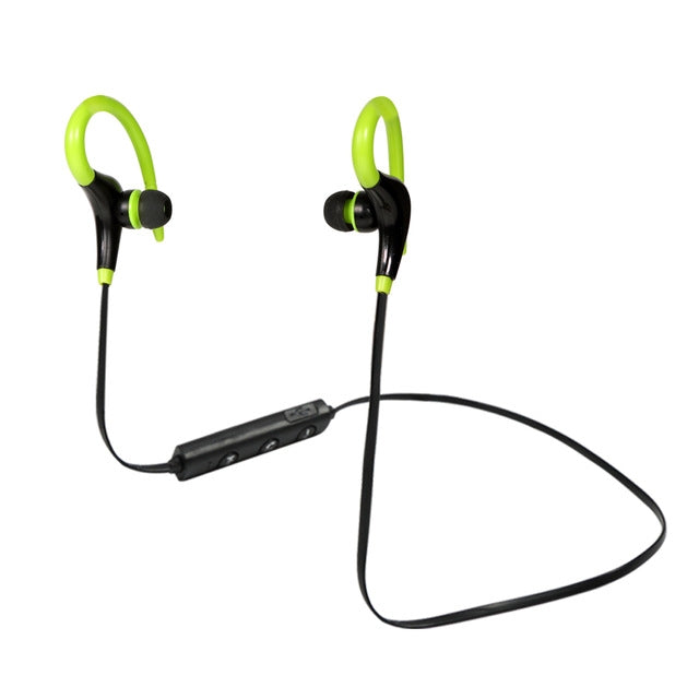 AiWei BT-01 Auricular inalámbrico Bluetooth con gancho para micrófono Auricular deportivo