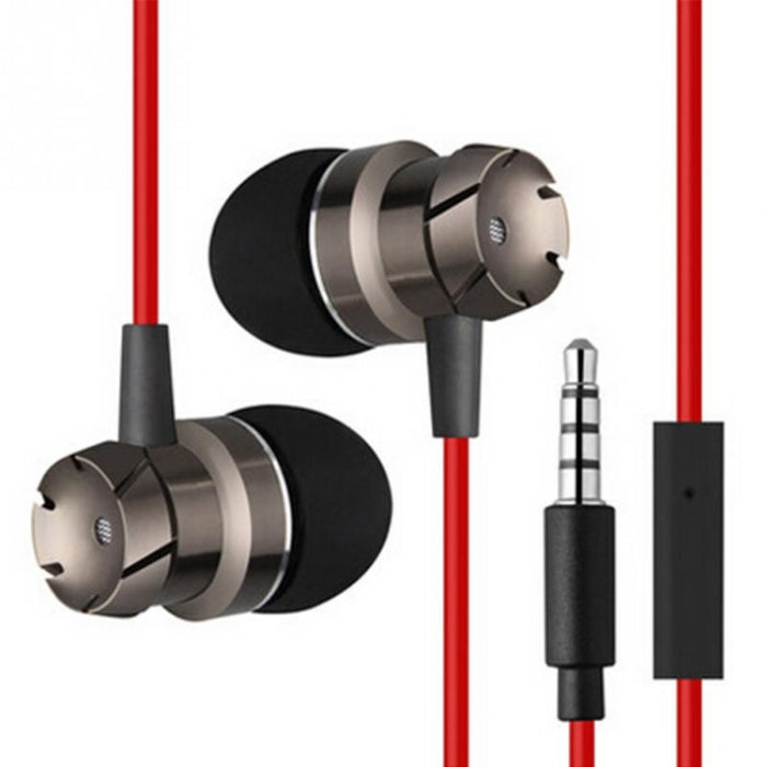 Auriculares con cable de 3,5mm, auriculares manos libres con micrófono para Xiaomi, Iphone, reproductor MP3 y portátil