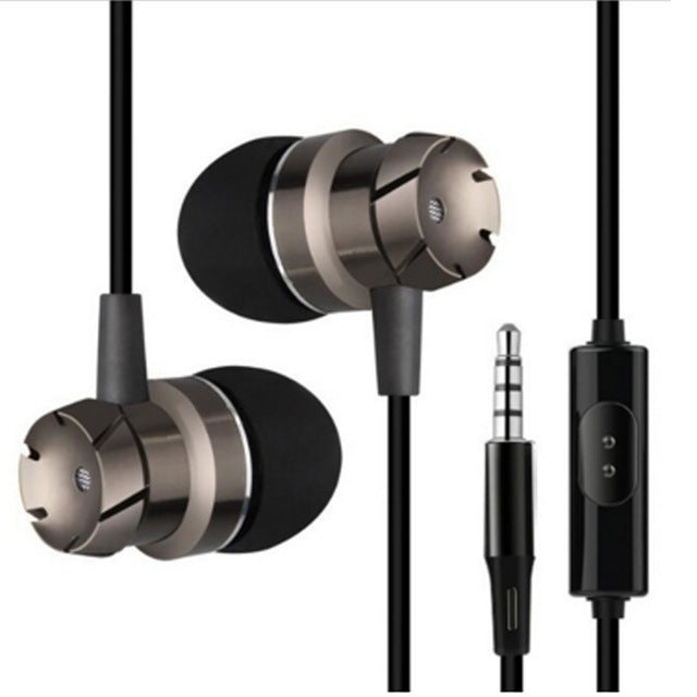 Auriculares con cable de 3,5mm, auriculares manos libres con micrófono para Xiaomi, Iphone, reproductor MP3 y portátil