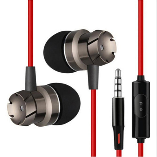 Auriculares con cable de 3,5mm, auriculares manos libres con micrófono para Xiaomi, Iphone, reproductor MP3 y portátil