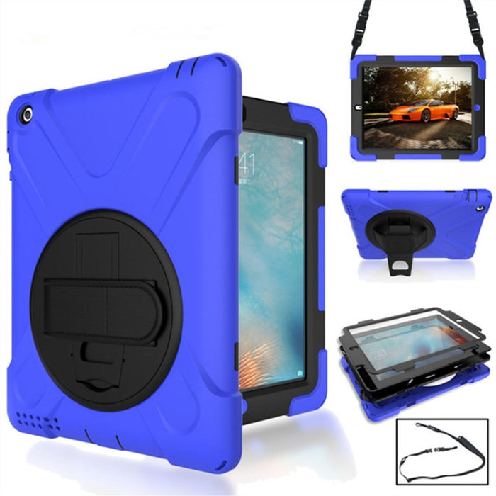 Funda protectora de silicona con rotación de 360 grados, con soporte, correa de mano y correa larga