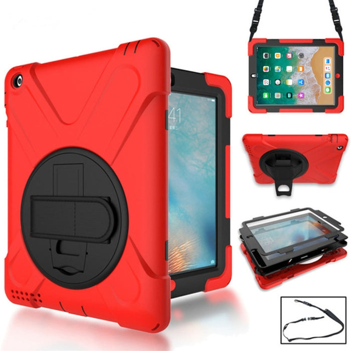 Funda protectora de silicona con rotación de 360 grados, con soporte, correa de mano y correa larga