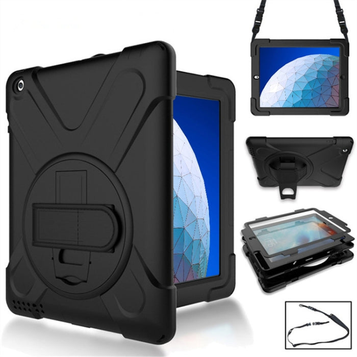 Funda protectora de silicona con rotación de 360 grados, con soporte, correa de mano y correa larga