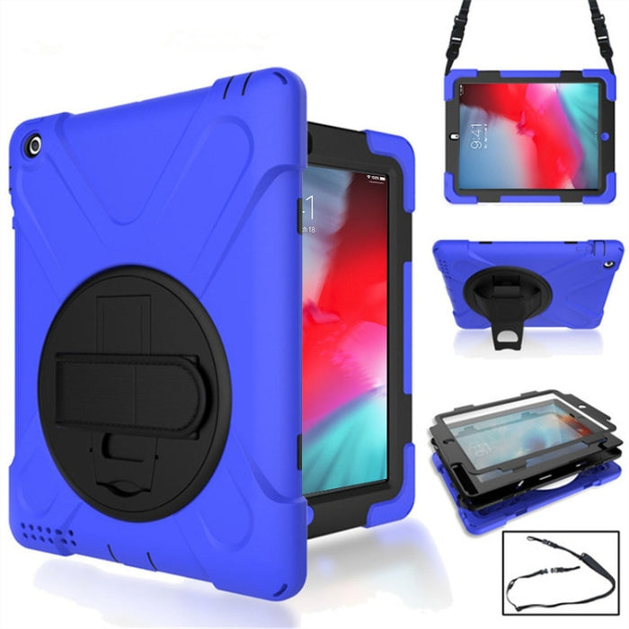 Funda protectora de silicona con rotación de 360 grados, con soporte, correa de mano y correa larga