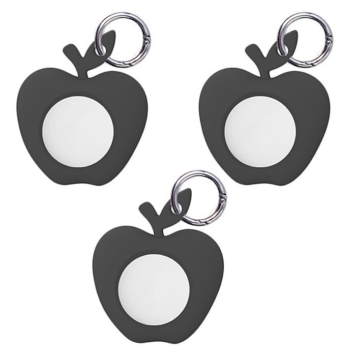3PCS para AirTag Tracking Anti-Lost Locator Funda de silicona versión Apple