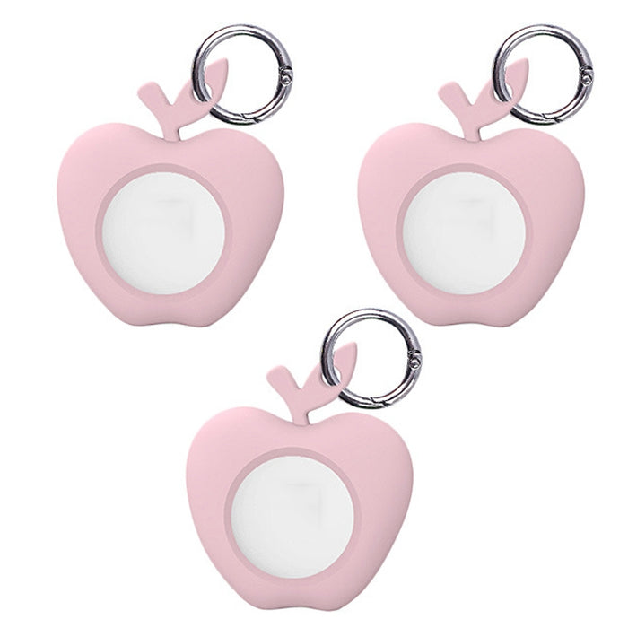 3PCS para AirTag Tracking Anti-Lost Locator Funda de silicona versión Apple