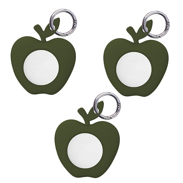 3PCS para AirTag Tracking Anti-Lost Locator Funda de silicona versión Apple