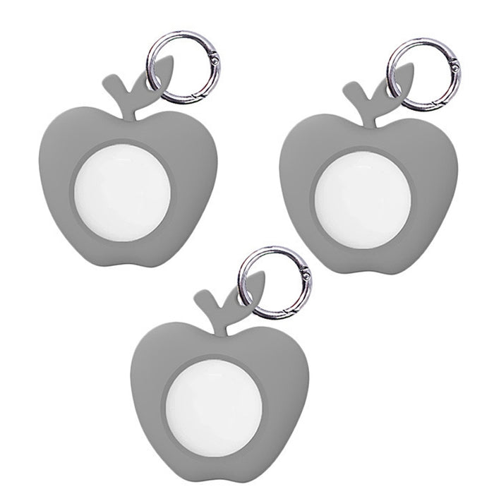 3PCS para AirTag Tracking Anti-Lost Locator Funda de silicona versión Apple