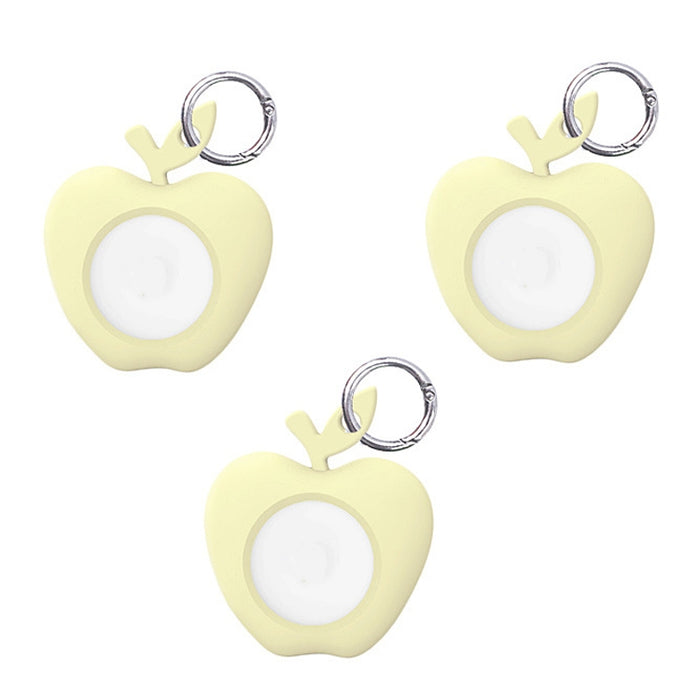 3PCS para AirTag Tracking Anti-Lost Locator Funda de silicona versión Apple