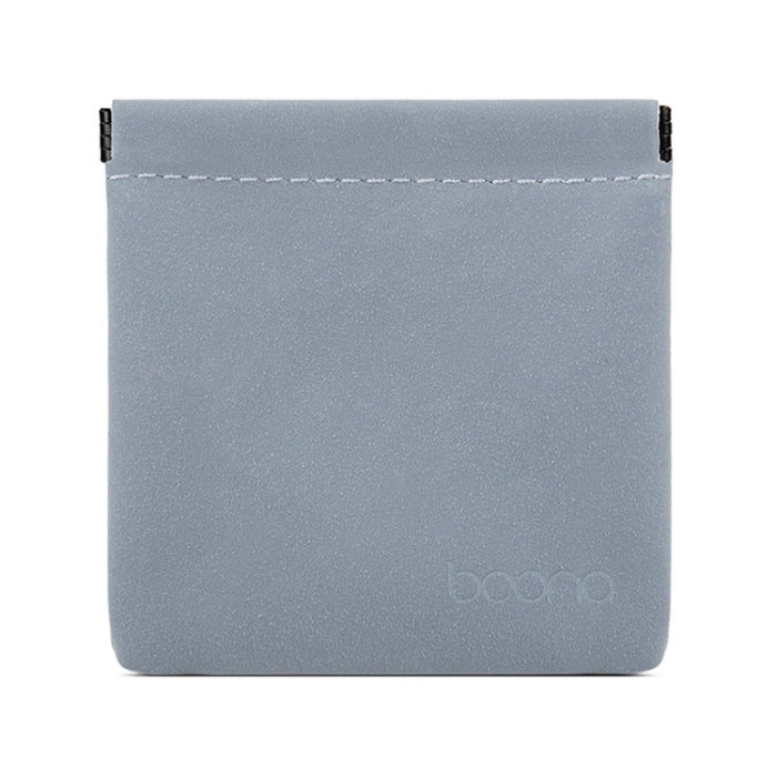 2 PCS Baona Bolsa de almacenamiento de cable de datos para auriculares Mini bolsa portátil para auriculares en disco U
